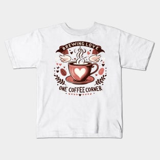 coffee corner Kids T-Shirt